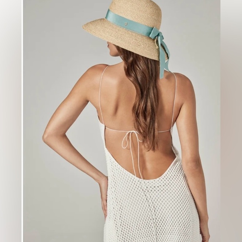 Helen Kaminski 100% Raffia Hat Turn Up/ Turn Down Brim - Picture 12 of 12